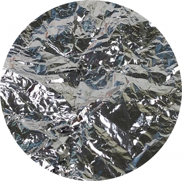 Blattmetall Flakes in Silber 200ml